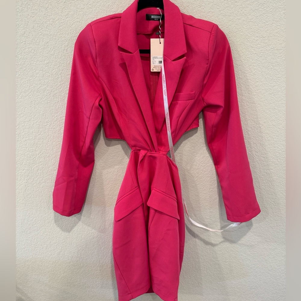 Misguided blazer dress